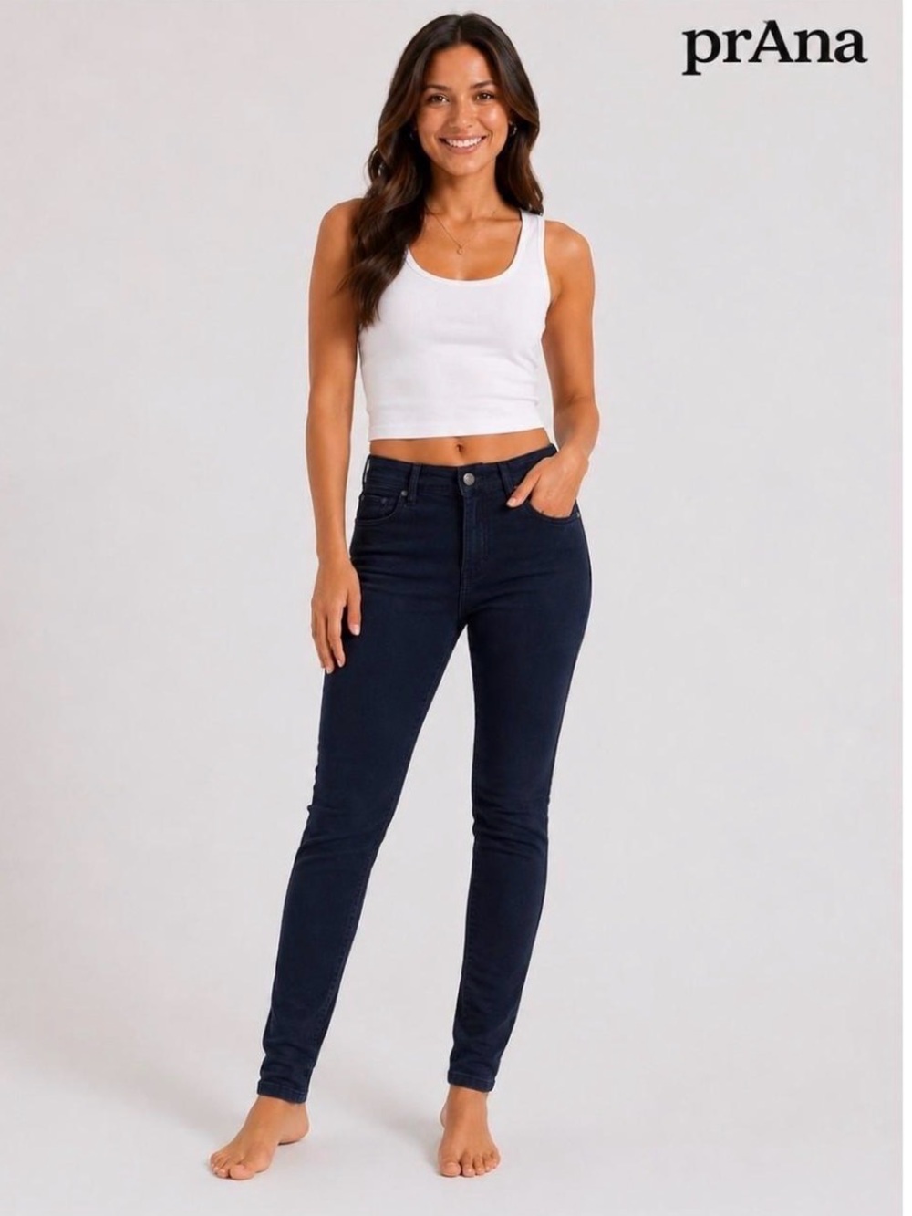 Women’s Prana Dark Gray Slim Outdoor Jeans